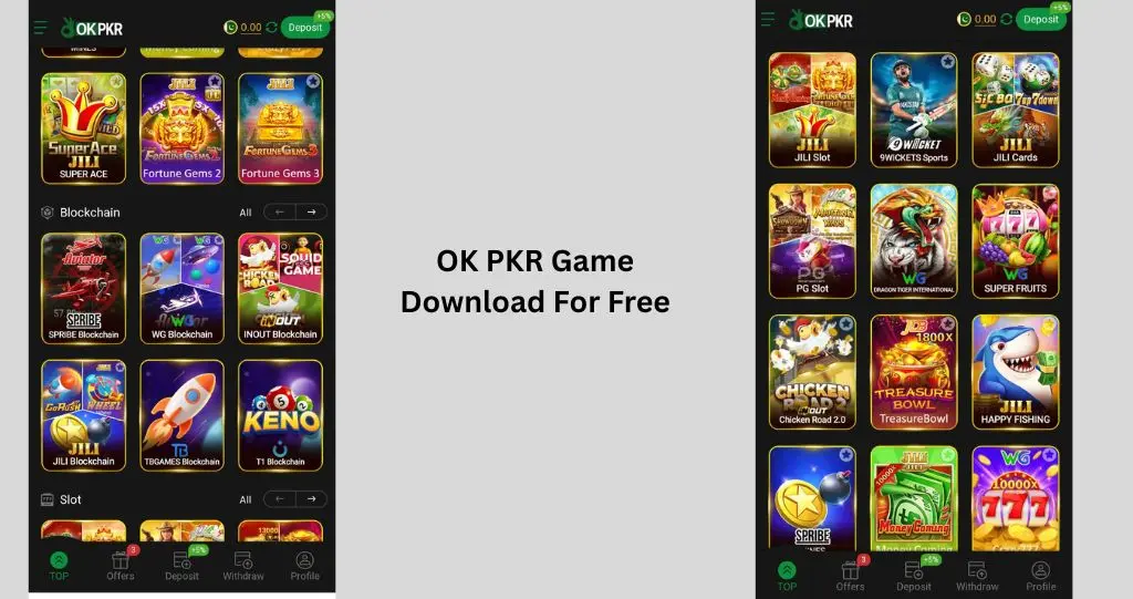 ok pkr game real app