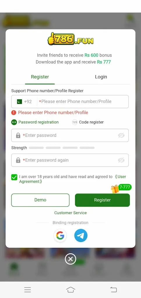 786fun game download