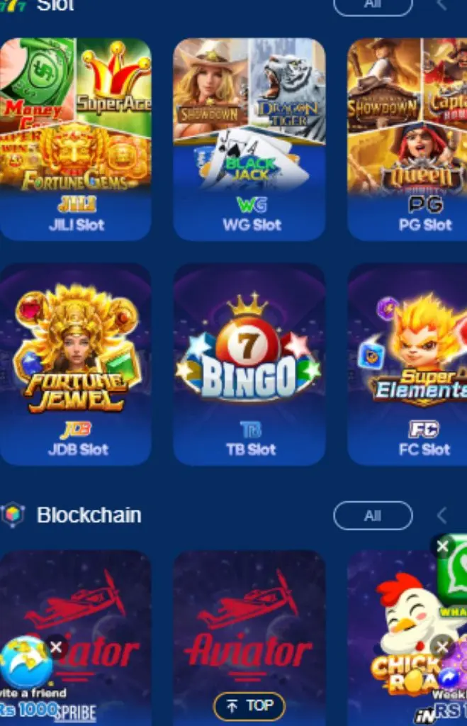 top game in at77 game