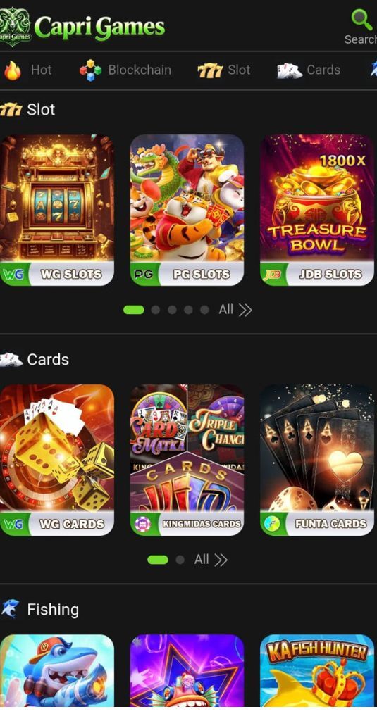 capri games apk download
