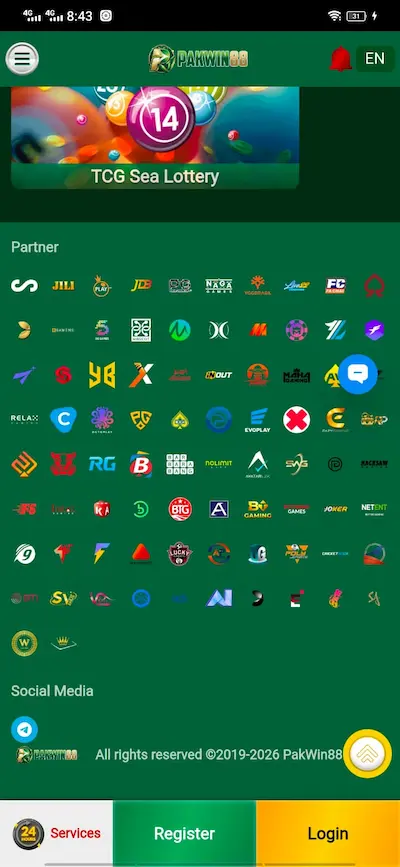 all games here so download now pakwin88 game