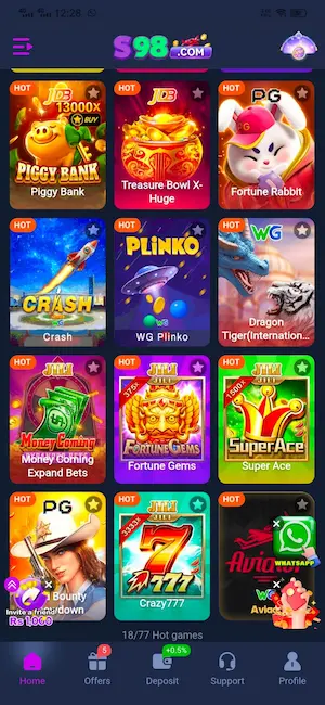 s98 game download apk