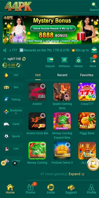 44 pk game app