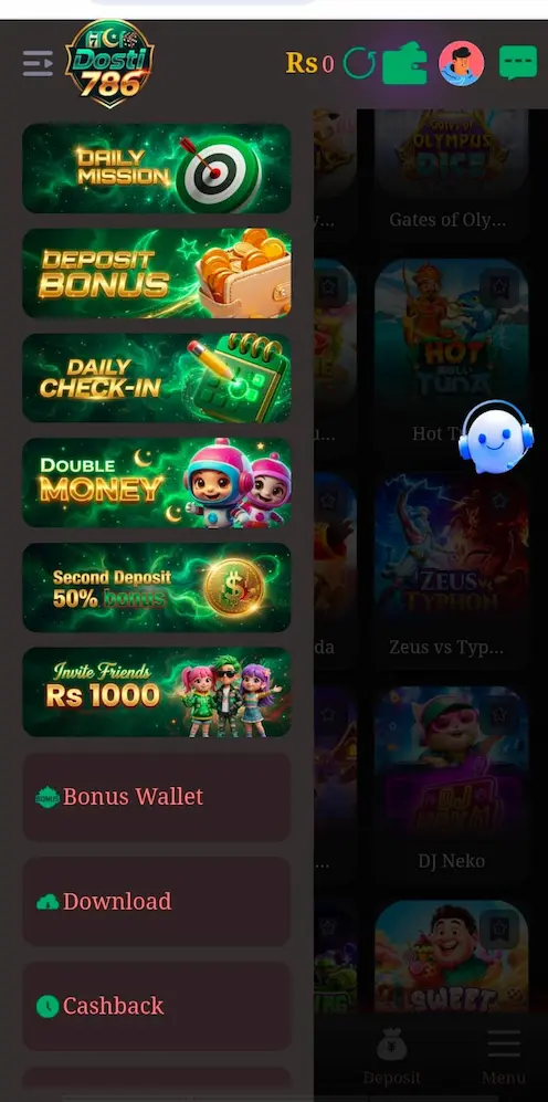 Dosti786 Game app
