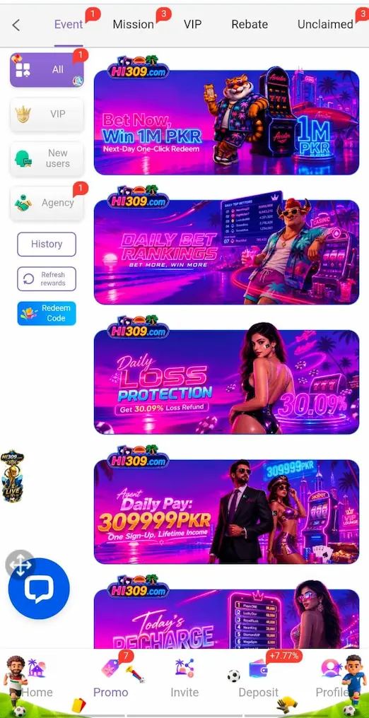 Hi309 Game apk